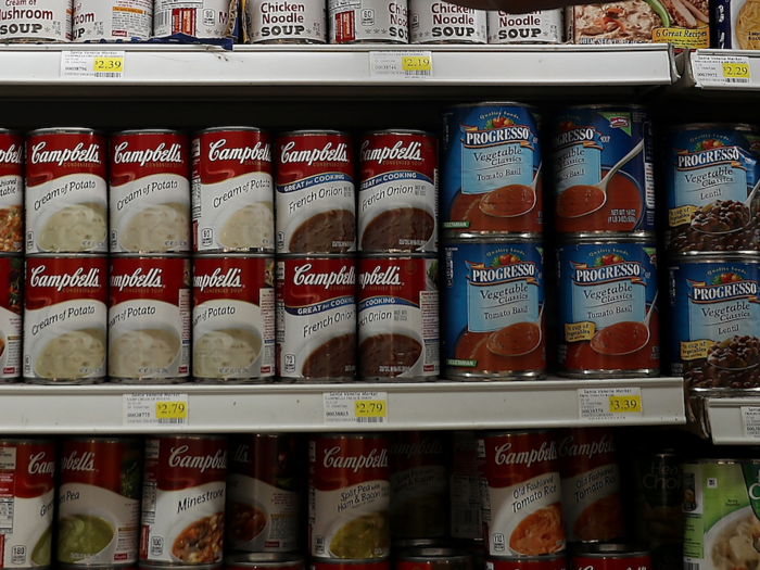 Buy: Canned soup