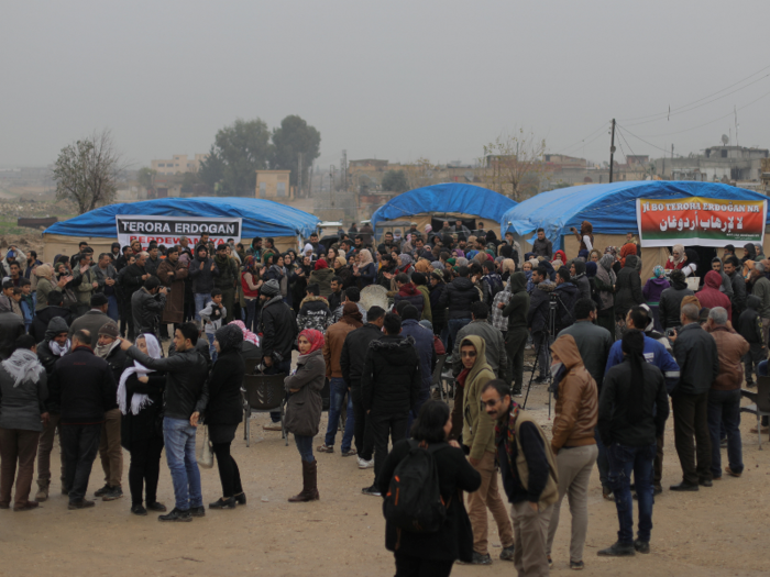 Ras al-Ayn, Syria, has been a site of struggle throughout the Syrian civil war. In 2012, Syrian rebels fought government forces there. Then, in 2013, the fighting was between Syrian rebels and Kurdish militia. Then came an Islamic State attack in 2015. Skirmishes between the Syrian Democratic Forces and Turkey continued into this summer.