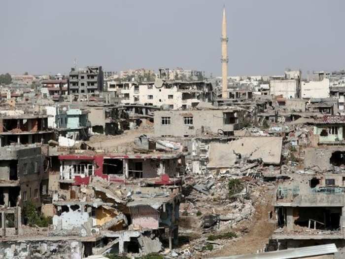 Nusaybin, Turkey is a flashpoint city in the conflict between Turks and Kurds. Fighting there began in 2015. Nusaybin is a predominantly Kurdish city with a population of about 120,000, with political significance for Kurds. It is also an important location for Turkey, due to its proximity to the Syrian city of Qamishli. About 6,000 buildings were destroyed there in 2016, residents believe, by Turkish security forces.