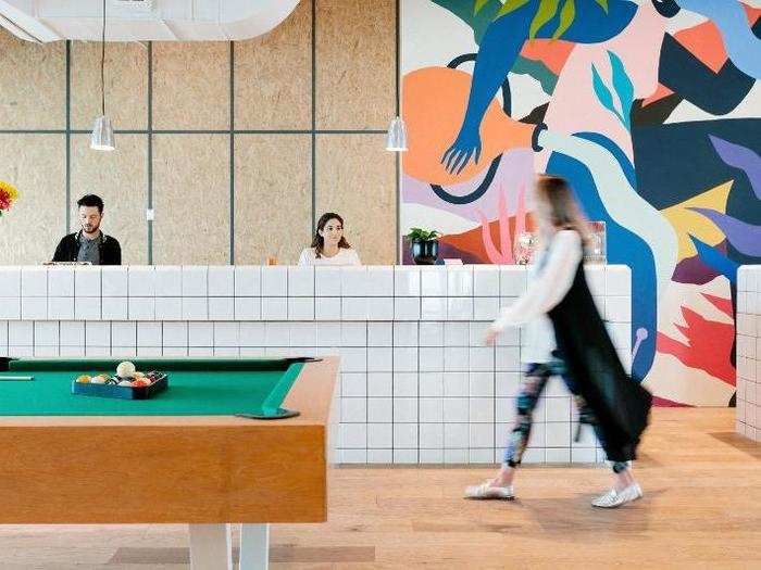 WeWork opened its first international office in 2014 in London.