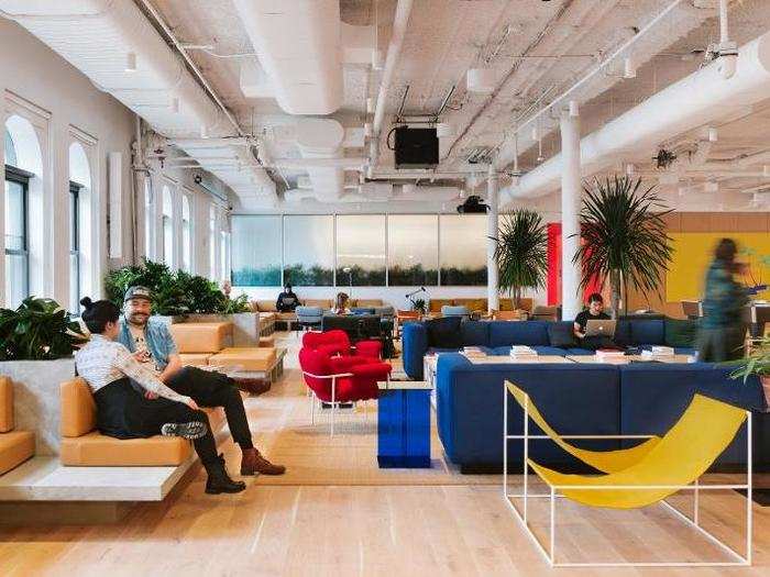 They used their flagship location in Soho (which reportedly turned a profit one month after launch) to host developers and investors and grow the WeWork brand.