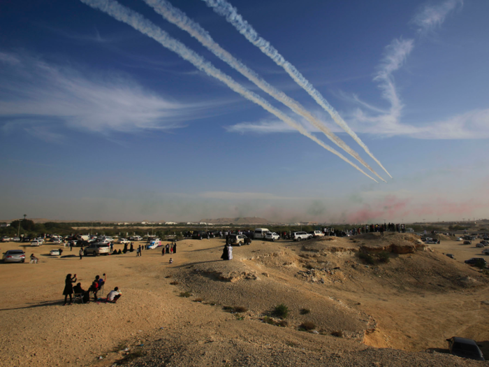 Bahrain is an arid island country in the Persian Gulf. Due to overuse, its main aquifer was contaminated with salt water in 2009, according to a United Nations report.