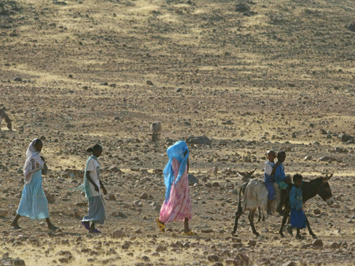 Eritrea struggles with water. It