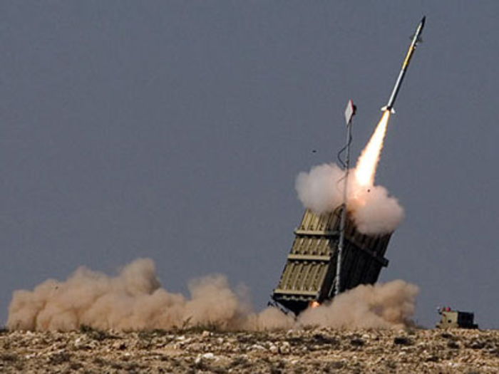 The Tamir missiles, which Iron Dome uses in its launchers, are mostly manufactured from parts made in the US and can attack targets anywhere from 4 to 70 km away.