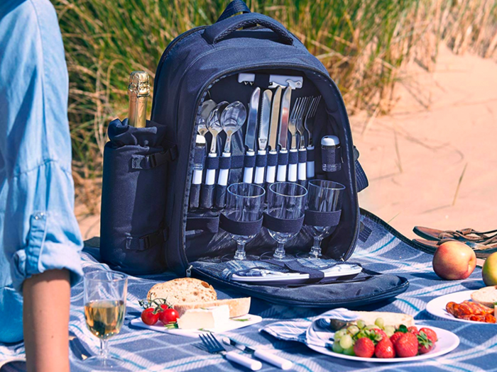 A bag that holds your entire picnic