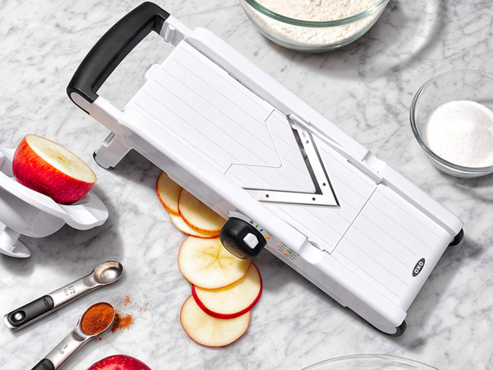 A way to quickly slice fruits and vegetables