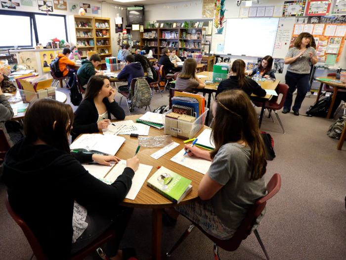 "I make $56,000. I spend thousands on school supplies and lessons because I am not provided with a meaningful curriculum for my students and their abilities." — A middle school teacher in Maryland who wished to remain anonymous