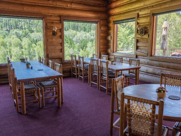 And family-style meals are served in the dining room or on the deck.