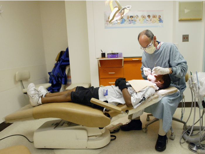 18. Dentists earn a median base salary of $140,298.