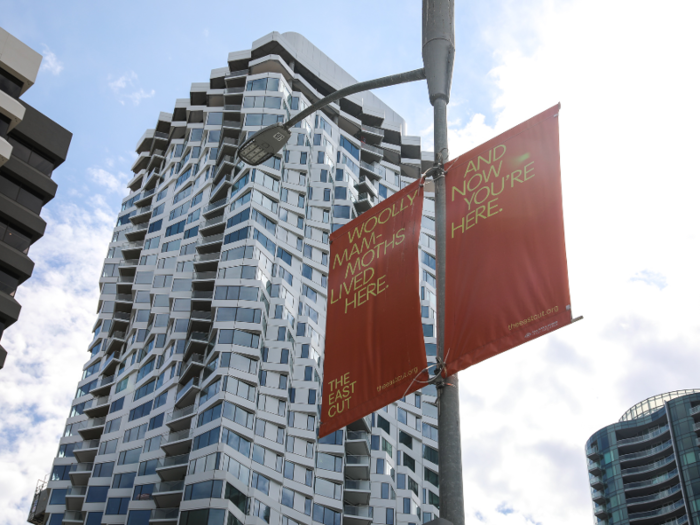 And some of the high-rises house residences. The area has seen 6,000 housing units built in recent years, many of which are luxury condos.