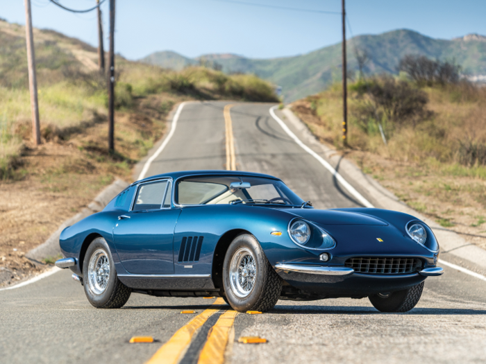 1966 Ferrari 275 GTB Alloy by Scaglietti: $2.9 million to $3.5 million