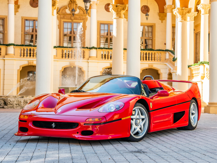 1995 Ferrari F50: $3 million to $3.5 million