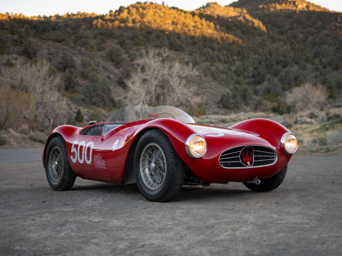 1954 Maserati A6GCS by Fiandri & Malagoli: $3.25 million to $3.75 million