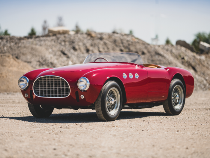 1952 Ferrari 225 Sport Spider by Vignale: $4 million to $5 million