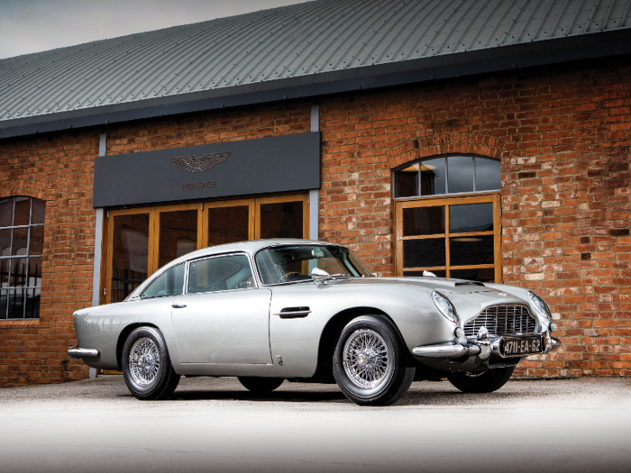 1965 Aston Martin DB5 "Bond Car": $4 million to $6 million