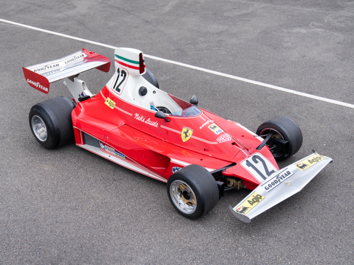 1975 Ferrari 312T: $6 million to $8 million.