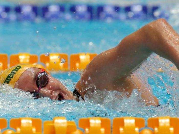 18-year-old Australian swimmer Ariarne Titmus has been blowing her rivals out of the water.