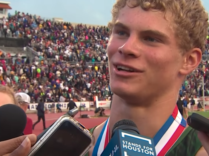 19-year-old sprint sensation Matthew Boling is one of the fastest teenagers on the planet.