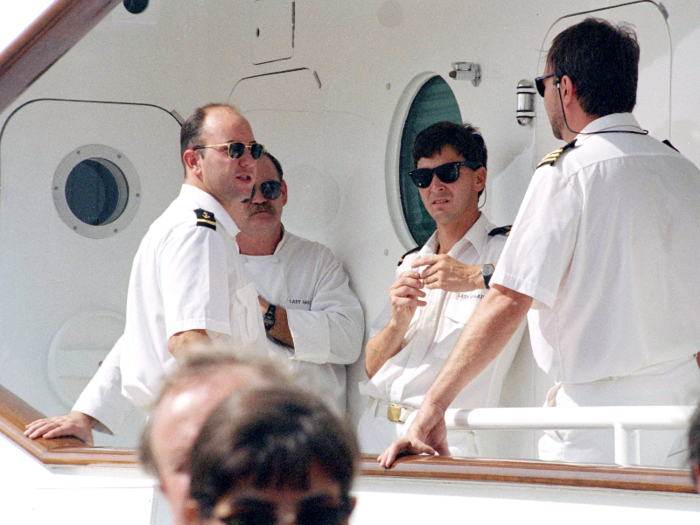 In November 1991, Robert Maxwell was found dead in the Atlantic Ocean.