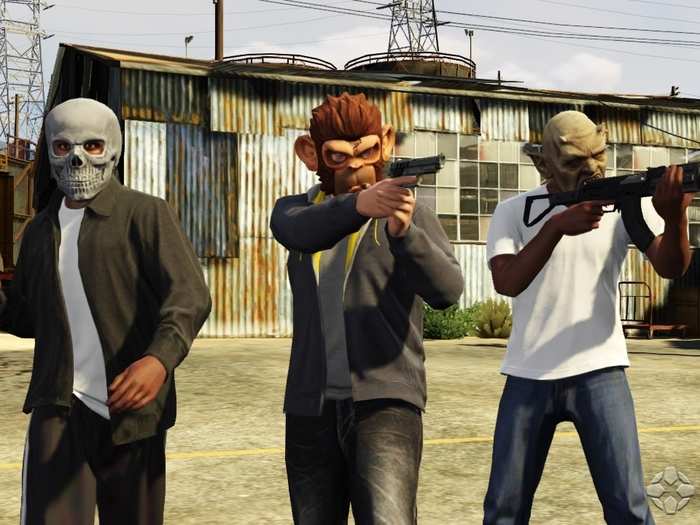 6. "Grand Theft Auto V" (Take 2 Interactive)