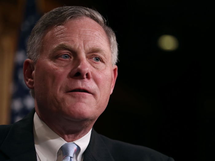 Sen. Richard Burr was first a House representative when elected in 1994. He supported Clinton