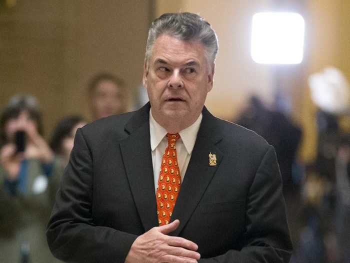 Republican Rep. Peter King has been in Congress since 1993. He voted for impeaching Clinton and has not yet expressed a public stance on Trump