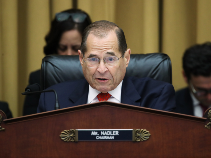 Democratic Rep. Jerry Nadler has been in Congress since 1992. He stridently defended Clinton during his impeachment proceedings, calling it "a partisan coup d