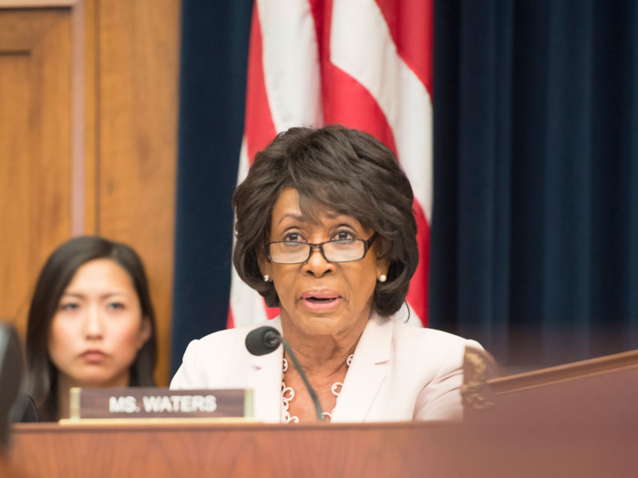 Rep. Maxine Waters, Democrat of California, has served in Congress since 1991. She didn