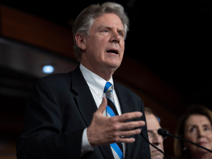 Democratic Rep. Frank Pallone first joined Congress in 1988. He didn