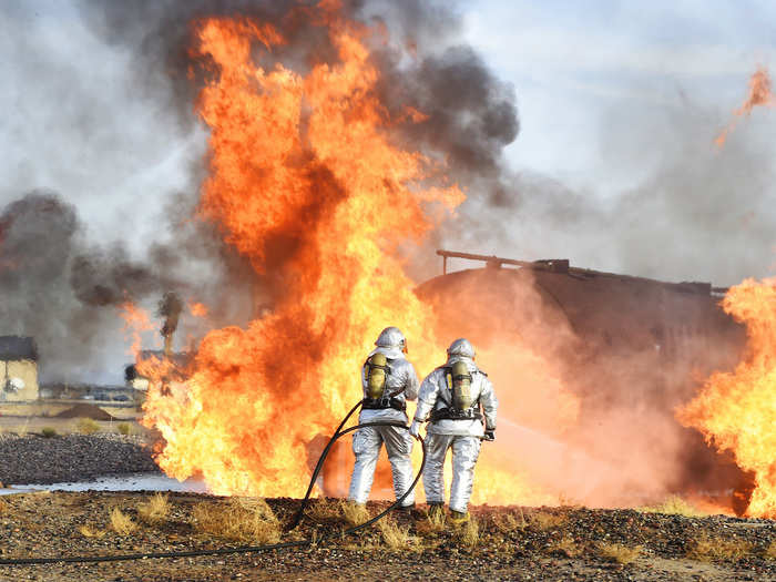 "Their work while deployed is laboring and intensive," said Scherstuhl. "We build the bases from the ground up. We