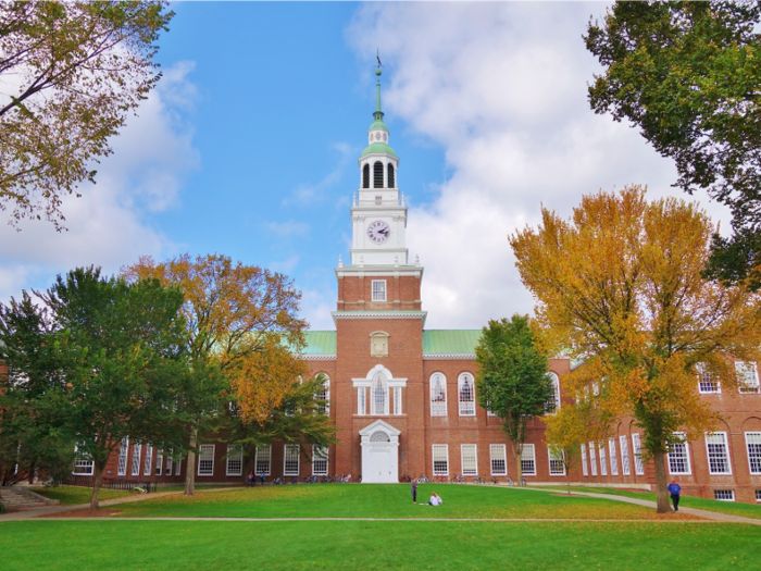 15. Dartmouth College — Hanover, New Hampshire