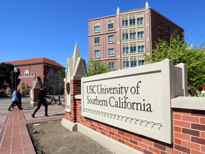 19. University of Southern California — Los Angeles, California