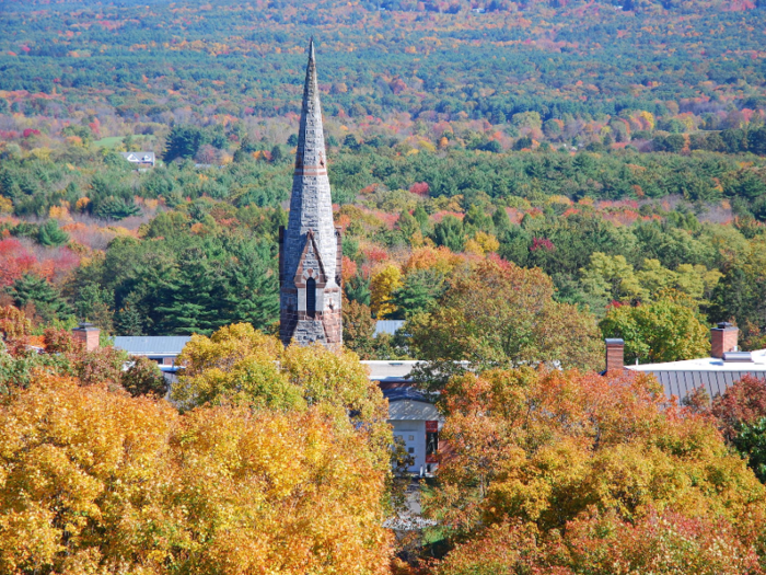 22. Amherst College — Amherst, Massachusetts