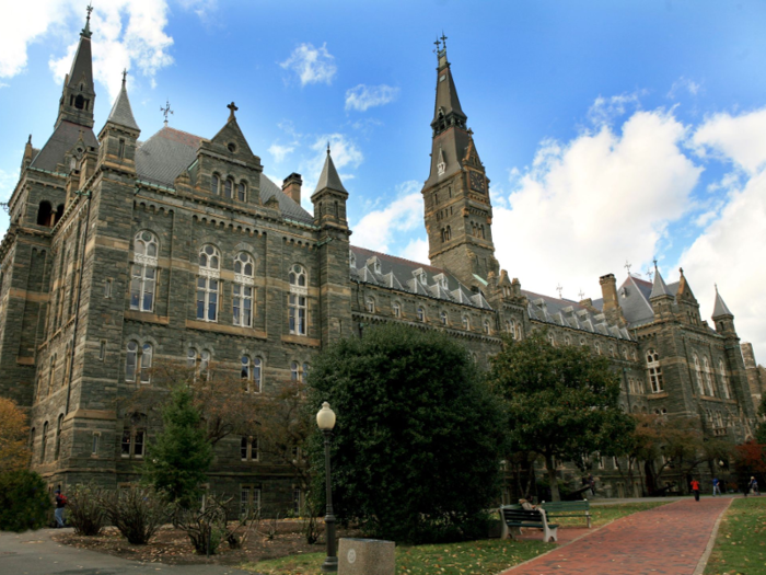 24. Georgetown University — Washington, DC