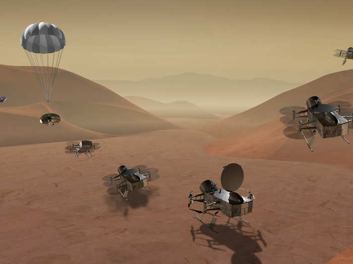 A nuclear-powered helicopter called Dragonfly will take the search for alien life one planet further, to Saturn