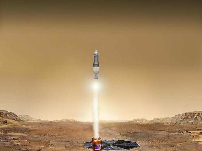 Researchers hope a future mission to Mars could return the Martian rock samples that the Mars 2020 rover collects back to Earth.