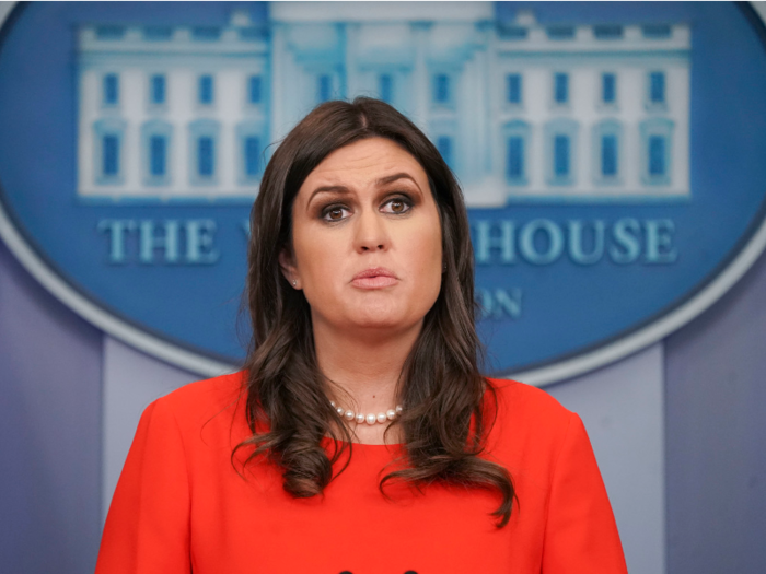 Sarah Huckabee Sanders, the former press secretary, earned $183,000 per year.