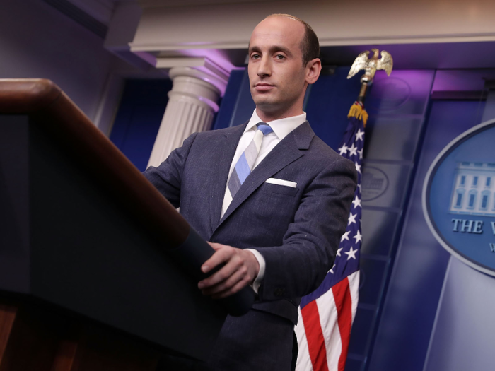 Stephen Miller, the assistant to the president and senior advisor for policy, makes $183,000 per year.
