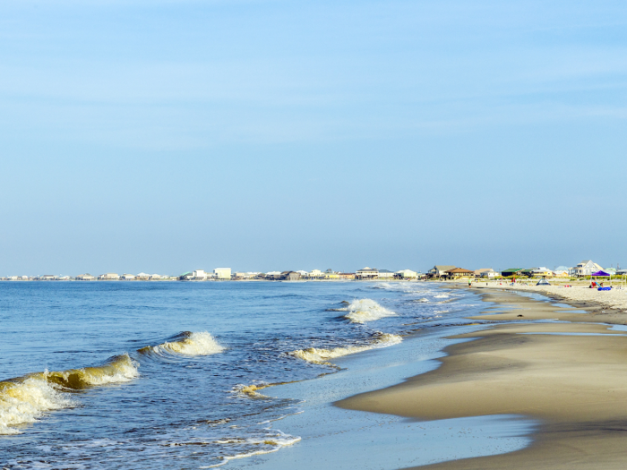 6. Dauphin, Island, Alabama, is an affordable and tiny island with plenty of adventurous activities and bird watching.