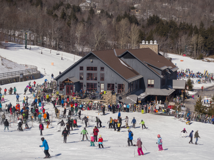 14. Warren, Vermont, encompasses Sugarbush Resort, one of New England