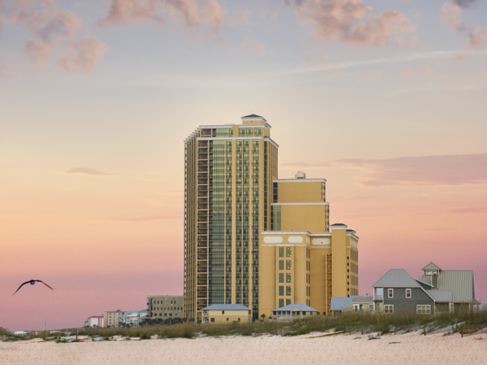 18. Orange Beach, Alabama, located along the Gulf of Mexico, has beachfront condos and attracts water-sports enthusiasts.