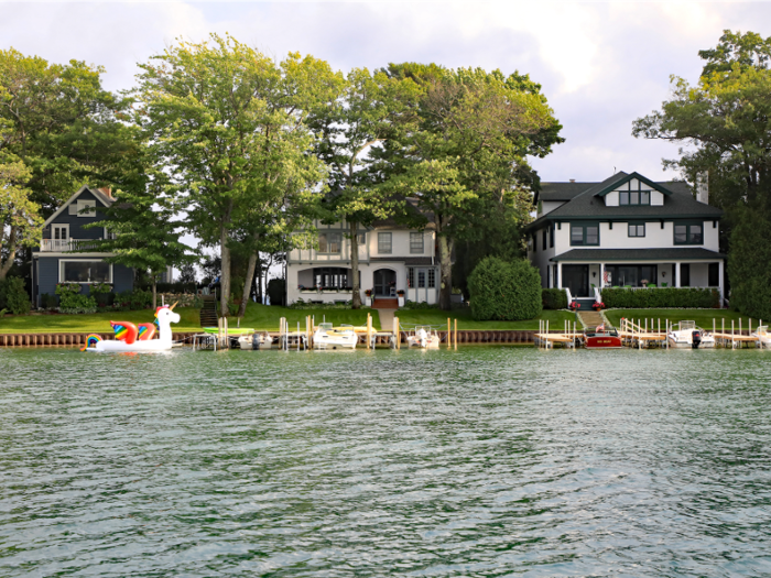 19. Harbor Springs, Michigan, situated along Lake Michigan