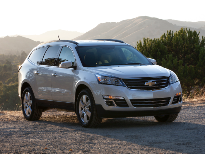 Best used midsize SUV: 2015 Chevrolet Traverse