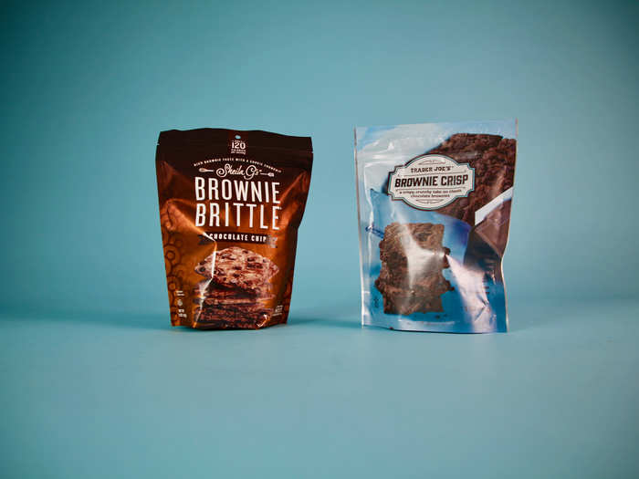 5. BROWNIE CHIPS — Finding the two bags of brownie chips was easy. Trader Joe