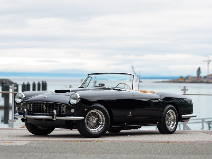 1961 Ferrari 250 GT Cabriolet Series II by Pininfarina: $1,517,500