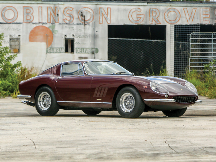 1966 Ferrari 275 GTB by Scaglietti: $1.985 million