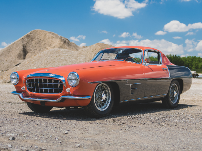 1955 Ferrari 375 MM Coupe Speciale by Ghia: still for sale