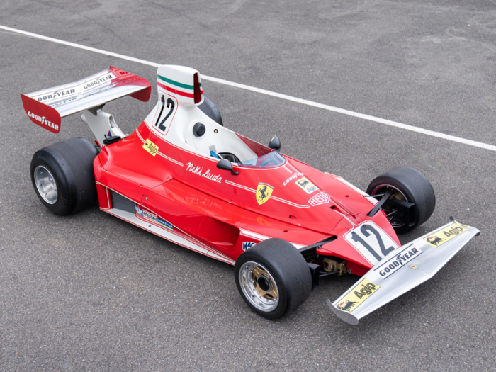 1975 Ferrari 312T: $6 million