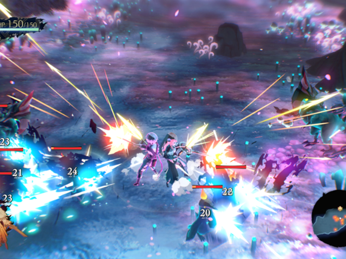 The sheer variety of combat skills and multiple difficulties give "Oninaki" tons of replay value, and it