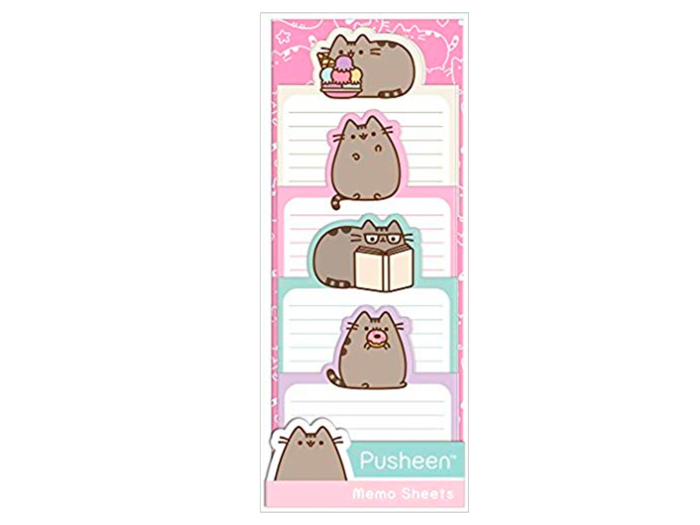 Pusheen Memo Sheets